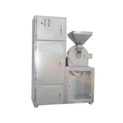 China Fruit Grinder High Quality Pulverizing Machine Ginger Hammer Mill Turmeric Crusher Milling Machine With Water Condensation for sale