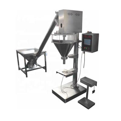 China Semi Automatic Dry Food Powder Filler Flour Filling Packaging Machine for sale