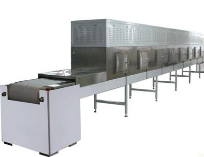 China 3-100kW Ceramics Dehydrator Microwave Continuous Conveyor Dryer for Ceramics, Chemical Raw Materials, Graphite, Insulation Cotton, Wood for sale