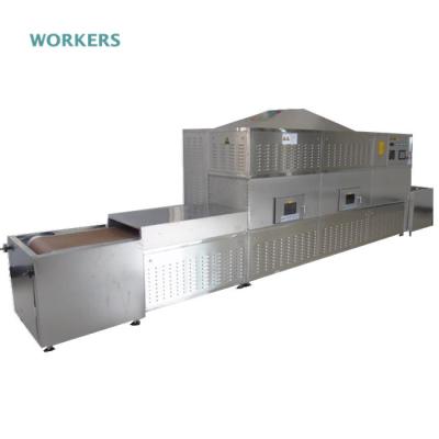 China Industrial Cricket Tunnel Microwave Machine Crickets Dryer Oven Cricket Drying Dehydrator Equipment for sale