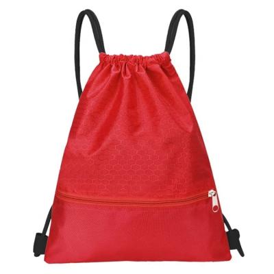 China Custom Logo Printing Sports Drawstring Bag Gym Backpack Drawstring Sports Promotional Bags Travel Bag for sale