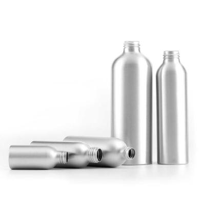 China Multifunctional Customize Matte Black Color 50ML Cosmetic Empty Aluminum Metal Spray Bottle Beverage Lotion Atomizer Bottle for sale