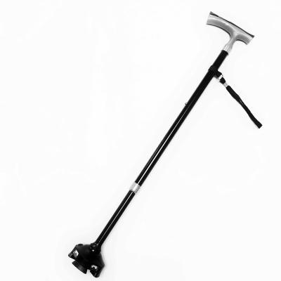 China Multifunctional Custom Telescopic Adjustable Height Led Walking Stick Lightweight Promotional Goods Using Walking Pole Tent Trekking Poles Rise for sale