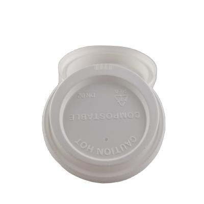 China Low Price Non Spill Hot And Cold Drinks Are Available Biodegradable Plastic Cup Lid for sale