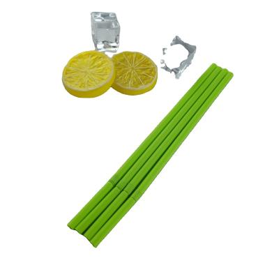 China Cheap Price Disposable Eco Friendly Hot Selling Green Portable Straw For Beverage for sale