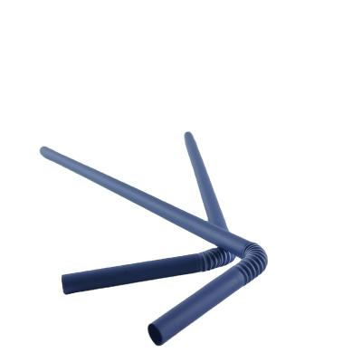 China Large Inventory Disposable Eco Biodegradable Plastic Collapsible Drinking Straw for sale