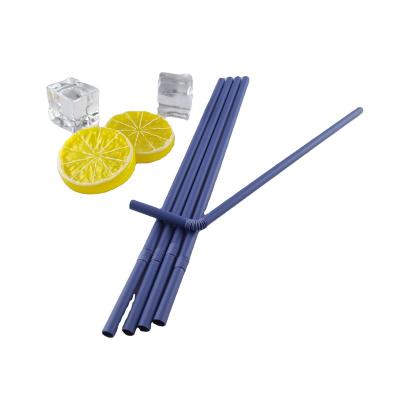 China Factory price good quality disposable wholesale biodegradable telescopic plastic straw for sale