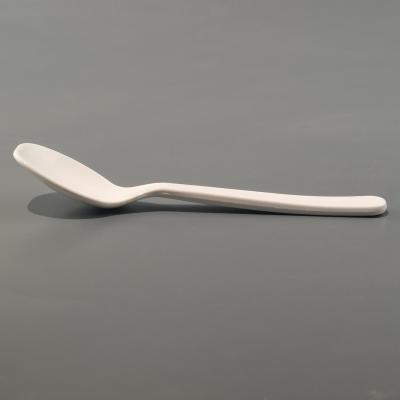 China Eco Friendly PLA Cutlery High Quality Recycled Biodegradable Disposable Cooking Spoon for sale