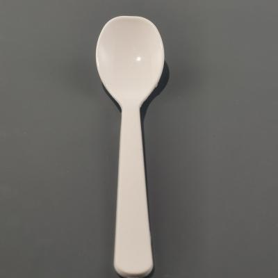 China Eco Friendly Biodegradable High End Quality Fully Biodegrade PLA Disposable Tableware Spoon for sale