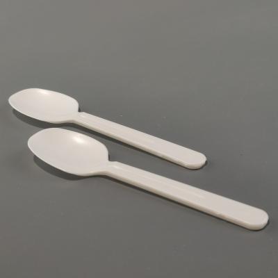 China Biodegradable Eco-Friendly Disposable Cheap Custom Takeaway Tableware PLA Compostable Plastic Spoon for sale