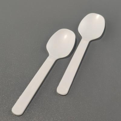 China Eco Friendly Biodegradable Biodegradable Cutlery Set Wholesale Disposable Scoop Scoop Spoon for sale