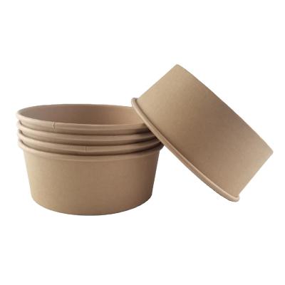 China Wholesale Eco Friendly High Quality Disposable Soup Hot Paper Bowl With Cheap Prices Disposable for sale