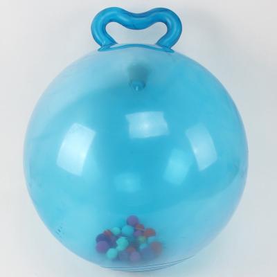 China Small inflatable toy hopper flashing light ball toy for kids for sale