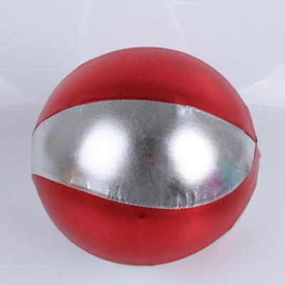 China Toy Available Inflatable PVC Fabric Colorful Clear Inflatable Beach Ball for sale