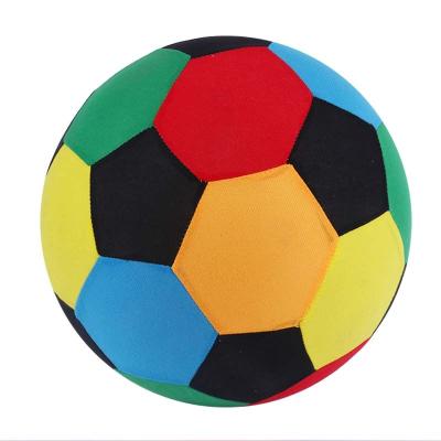 China 2018 Popular Inflatable Toy 40cm Beach Inflatable Cloth Soccer Ball for sale