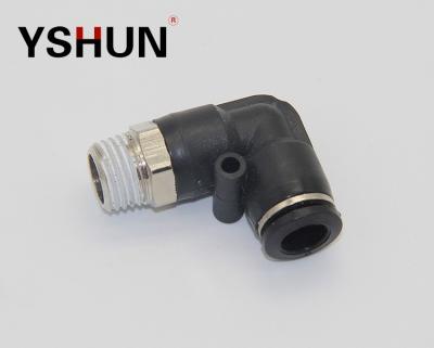 China Factory PL L Type Factory YSHUN Elbow 8mm Air PU Male Tube PA Pneumatic Fitting for sale