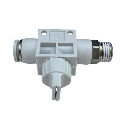 China Garment Shops Embed YSHUN PD To Connect Pneumatic Hand Valve Fitting for sale