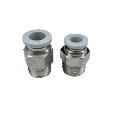 China Factory PC One Touch Pneumatic Fittings Recess Fitting For Hose Pipe Tube Fittings for sale