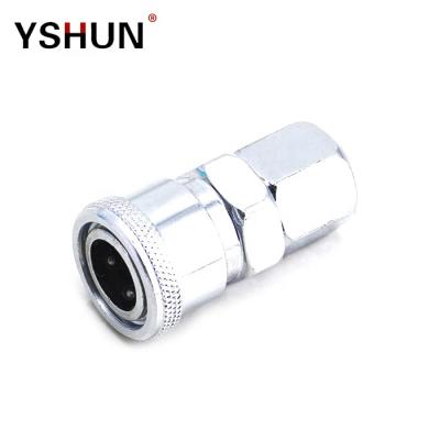 China Trusses YSHUN PF Series Quick Coupling Metal Tube Pipe Fittings Quick Connectors for sale