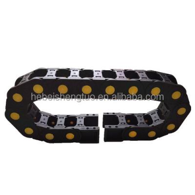 China Other Black Nylon Plastic Cable Drag Chain Bridge Type for sale