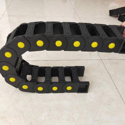 China Plastic Wire Carrier Plastic CNC Electrical Cable Drag Chain for sale