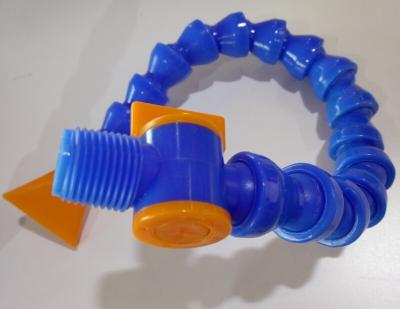 China Plastic Adjustable Flexible Plastic Cooling Pipe With CNC Machine for sale