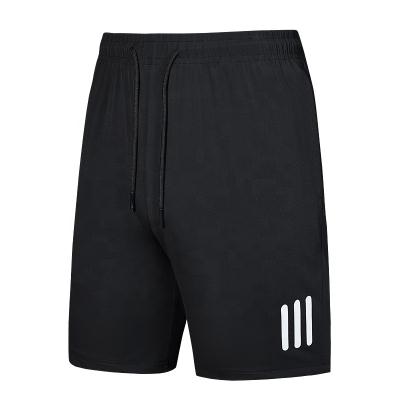 China Anti-Wrinkle Mens Casual Classic Fitted Shorts Drawstring Summer Beach Shorts With Elastic Waist And Pockets for sale