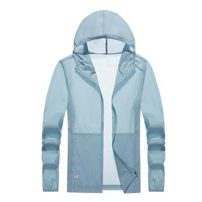 China Competitive Price Long Sleeve Anti Sun Protection Clothing Solid Color Outdoor UV Quick Dry Thin Crop Anorak Top Jackets For Women for sale