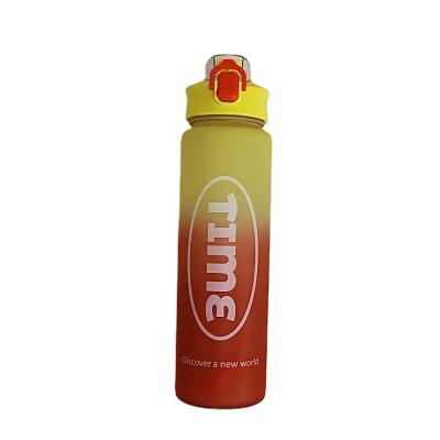 China Stocked Wholesale Customized Portable Outdoor Plastic Kettle Space Sports Water Bottles Direct Gym Drinks Cup for sale