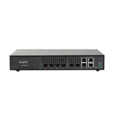 China FTTX FTTH most cost effective 4 port EPON OLT compatible with Huawei ZTE EPON ONU for sale