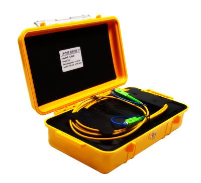 China FTTX Fiber Optic OTDR Launch Cable Box SC UPC in SC APC Single Mode Dead Zone Eliminator Fiber Box for sale