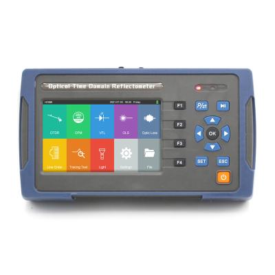 China FTTX Mini OTDR 1310/1550nm Two Multi Functions Touch Screen 20/22dB Wavelength Tester for sale