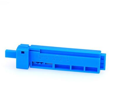 China Universal Fiber Liner Bar Guide Stripper FTTH Project 2in1 Fixed Length Push Pull Rail for sale