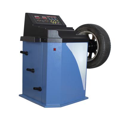 China CE Tire Changer and Automotive Balancer Machine Wheel Balancer Tires Stand Balancer 1100mm*630mm*1080mm for sale