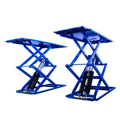 China Low Profile Hydraulic Scissor Lift Lift For Car Wash 3000kg for sale