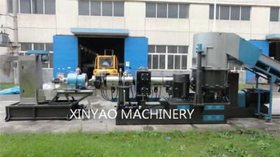 China 90kw kies Schroefldpe HDPE Plastic Flessengranulator uit Te koop