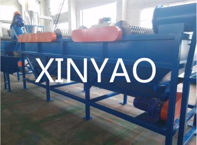 China PET Bottles Automatic Waste Plastic Recycling Line 500kg/hr With Crusher for sale