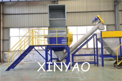 China Semi Automatic Pet Bottle Manufacturing Machine , Plastic Film Washing Machine for sale