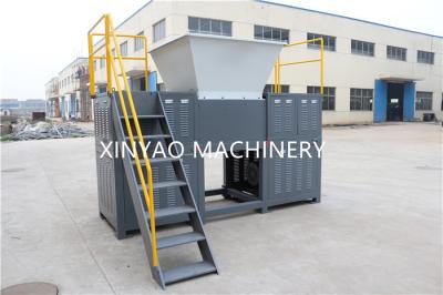 China Double Shaft Shredder Machine for plastic films, ton jumbo bags tires for sale