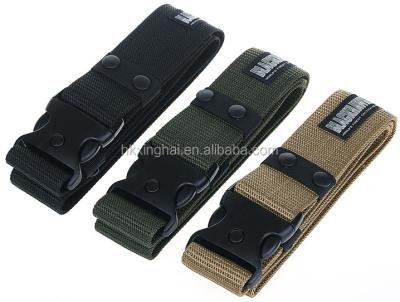 China Belt American CQB Wear Resistant Outdoor Tactical Canvas Belt For Armed Military Training for sale