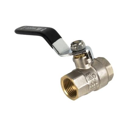 China Modern Factory Supply Good Quality Direct Lockable Female Brass Ball Valve for sale