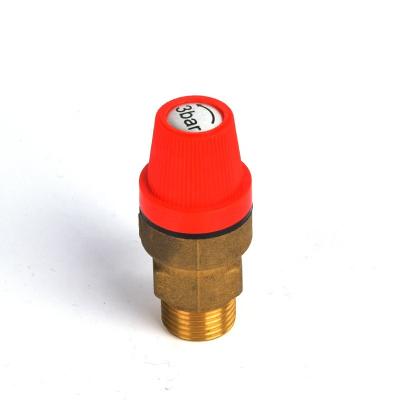 China 3 Bar Male Thread General Brass Pressure Relief Safety Valve for sale