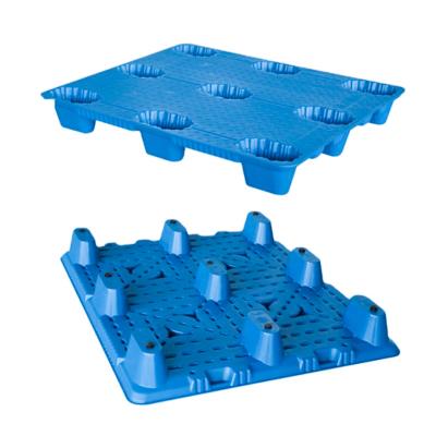 China Best Quality 1200*800 Single Faced Plastic Pallet For Cold Storage Sale for sale