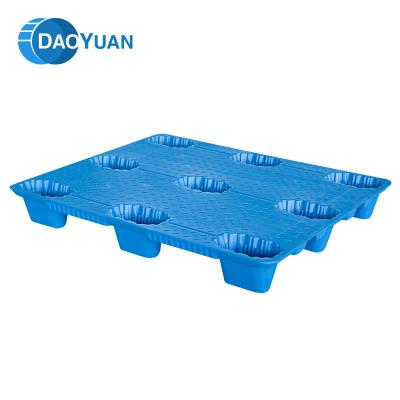 China Excellent Nesting Single Faced Plastic Pallet Shipping Manufacturer 1100*1100 Single Faced for sale