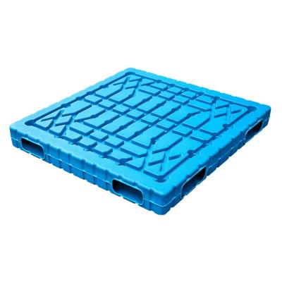 China Daoyuan Pallet 50kg 1600 x 1600 Big Size Heavy Duty Plastic Virgin HDPE Blow Mold Double Faced Recyclable Industrial Plastic Pallets for sale