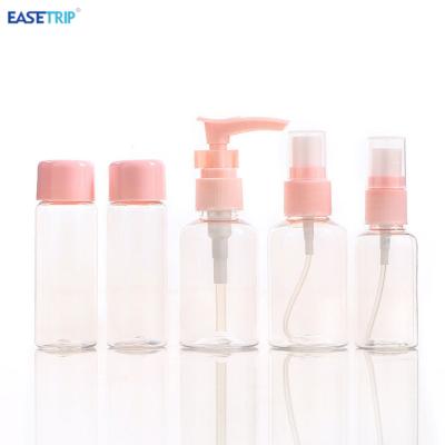 China Cheap BEAUTY PACK Price Kit Plastic Make Up Bottle Travel Set Cosmetics Package Travel Blank Spray Bottles for sale