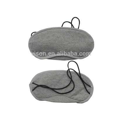 China Anti-Puffiness Soft Breathable Travel Cotton Sleeping Eco-Friendly Eye Mask for sale