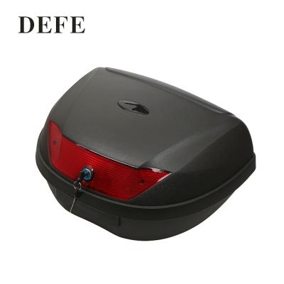 China Hot Selling ABS/PP PP Material Large Capacity 48l Motorcycle Tail Black Box for sale