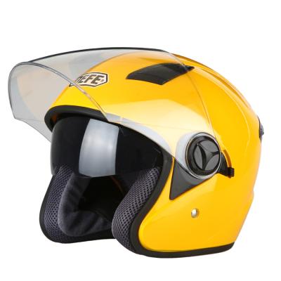 China New Hot Sale High Density Cheap Multicolor Half Face ENV Fashion Motorcycle Safety Helmet for sale