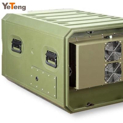 China A356 Rotational Molding Aluminum Waterproof Plastic Military Flight Case for sale